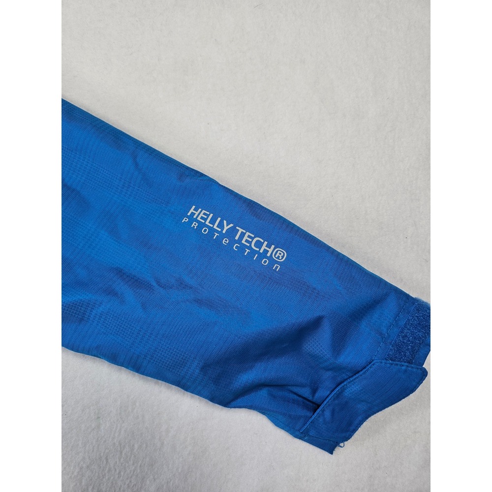 Helly Hansen Womens Helly Tech Protection Rain Jacket Blue Hooded Shell Size M - Picture 9 of 16